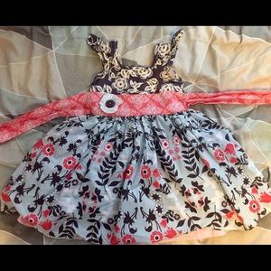 Adorable Hopscotch Design Boutique Tea Party Dress